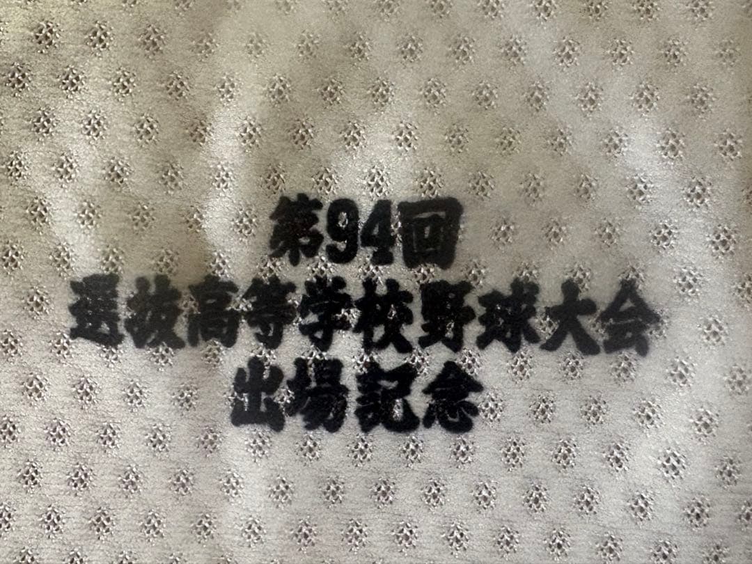 翠 大阪桐蔭 野球部 ユニフォーム