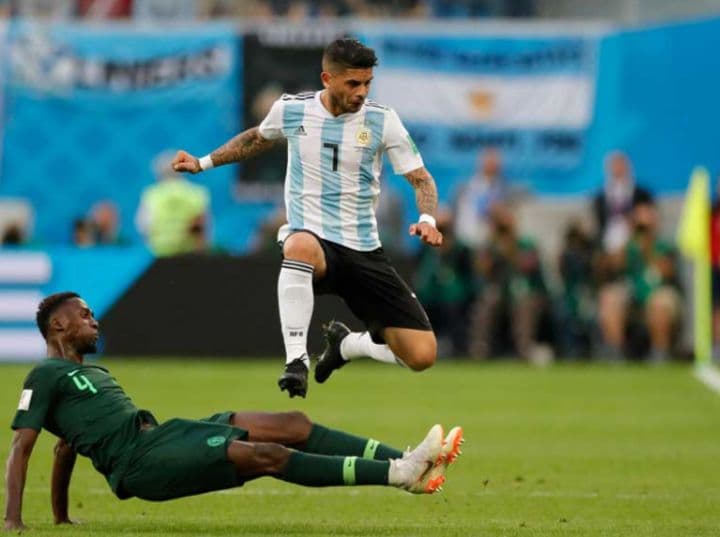 アルゼンチン代表 2018 サッカーユニフォーム バネガ 7
