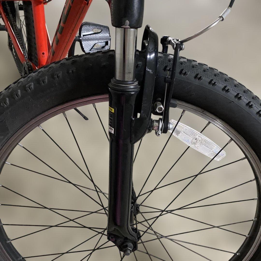 TREK 24インチ レッド 直接引取り限定