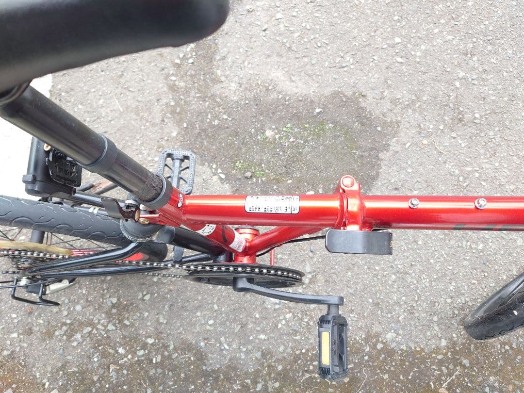 秋田市近郊　手渡し　中古折りたたみ自転車