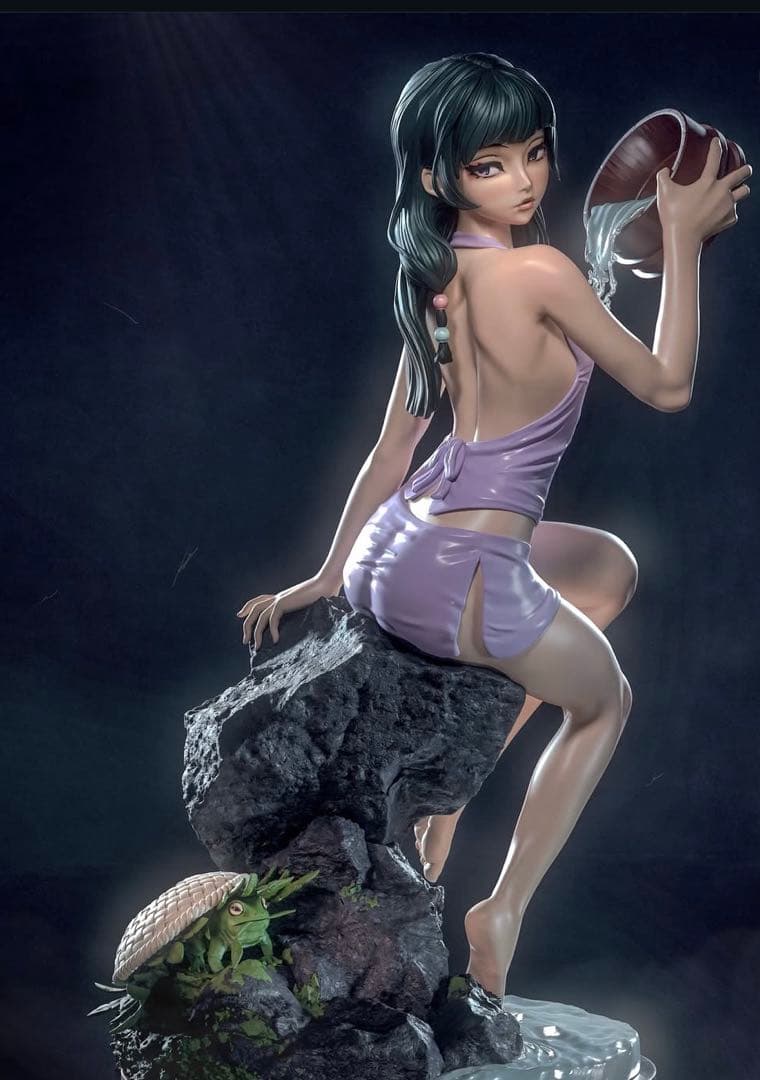 フィギュア　ガレージキット　美女　美少女　未塗装未組立　猫猫　1/6 フィギュア