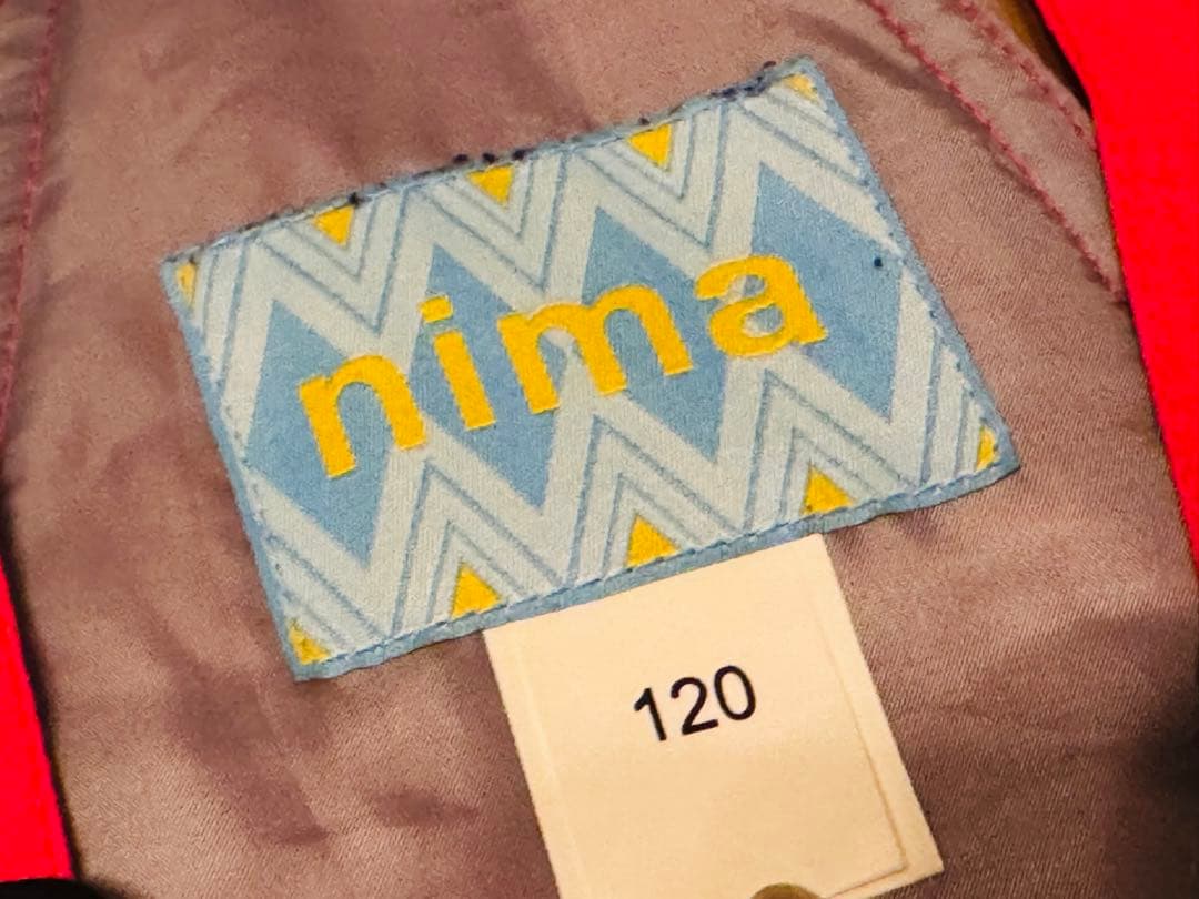 nima 花柄 スキーウェア 120
