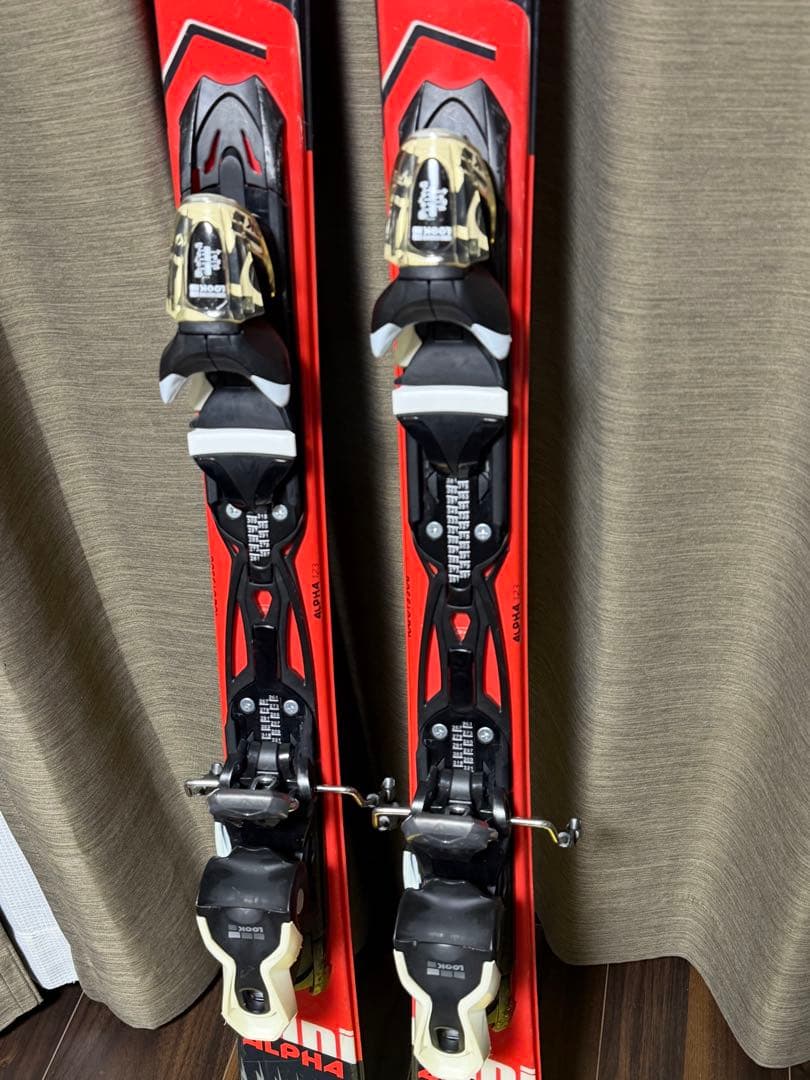 スキー rossignol demo mini alpha123 look xpress