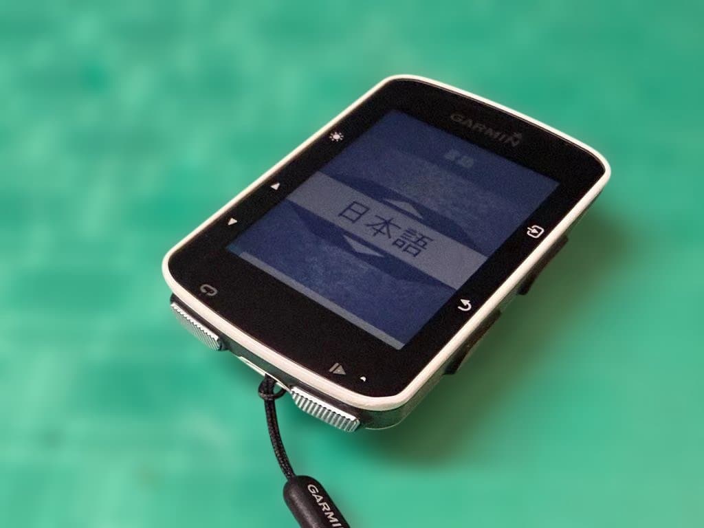 GARMIN EDGE 520J GPSサイクルコンピューター