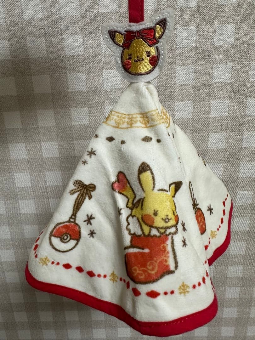 イッツデモ　ポケモン　クリスマスモチーフ　サークルタオル　オーナメント缶