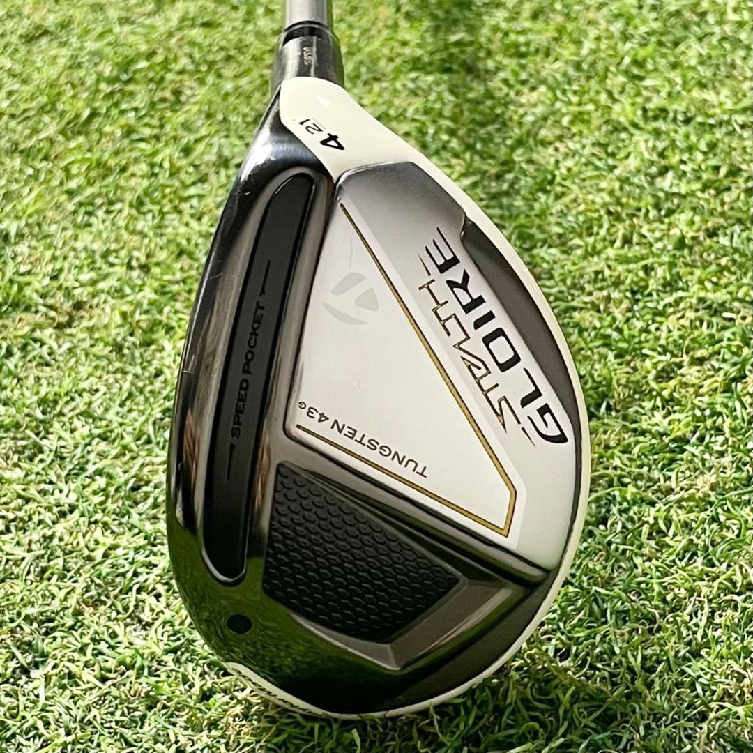 テーラーメイド ステルスグローレ ユーティリティ 4UT 21° S 右 良品