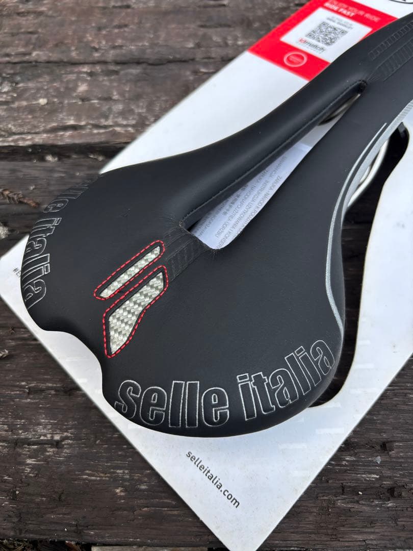 selle italia Flite Flow TI316 ブラック サドル