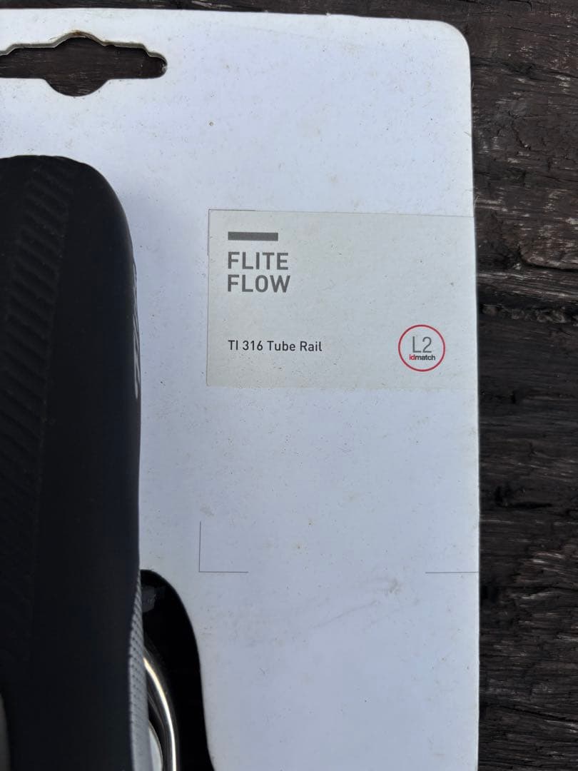 selle italia Flite Flow TI316 ブラック サドル