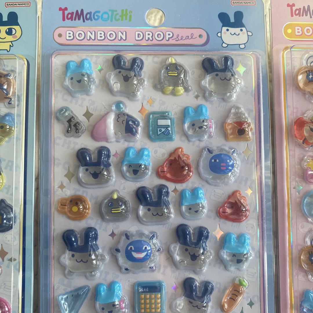 たまごっち　ボンボンドロップシール 4枚セット