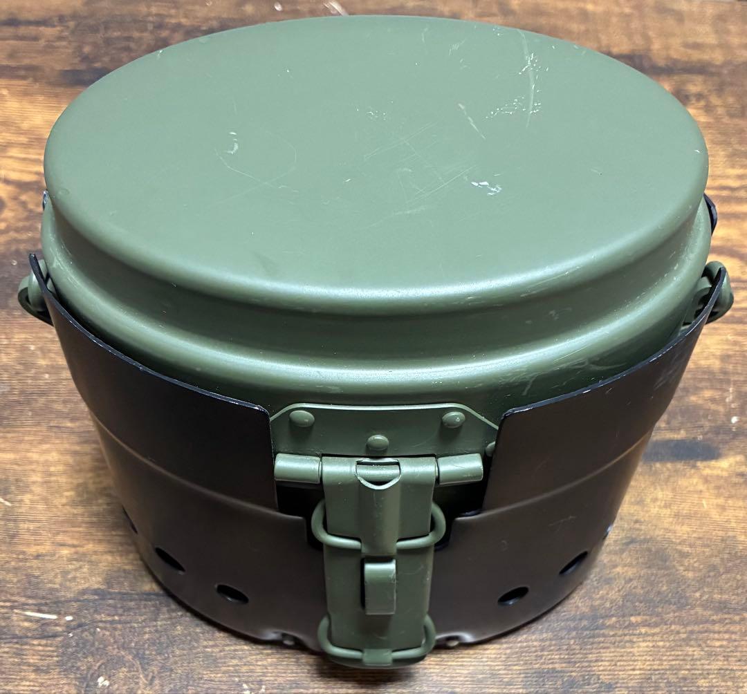 新品 未使用 スウェーデン軍 メスキット4点セット 飯盒 アルコールバーナー