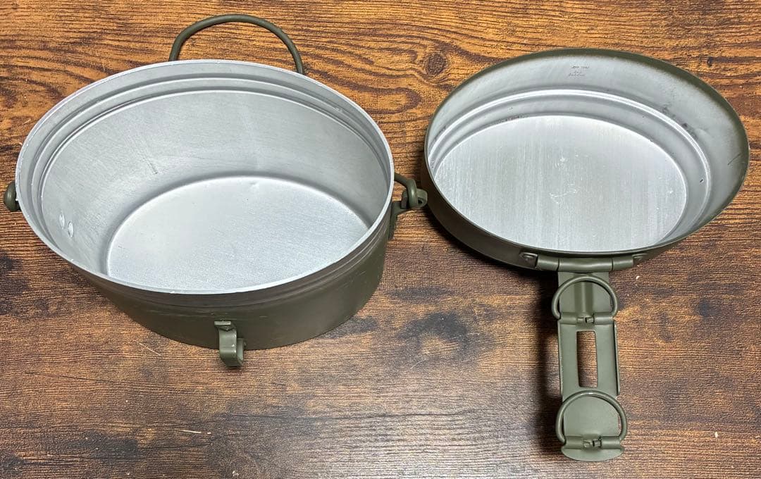 新品 未使用 スウェーデン軍 メスキット4点セット 飯盒 アルコールバーナー