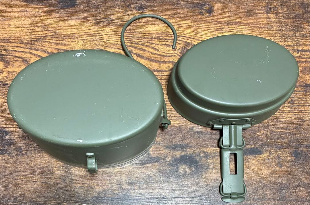 新品 未使用 スウェーデン軍 メスキット4点セット 飯盒 アルコールバーナー