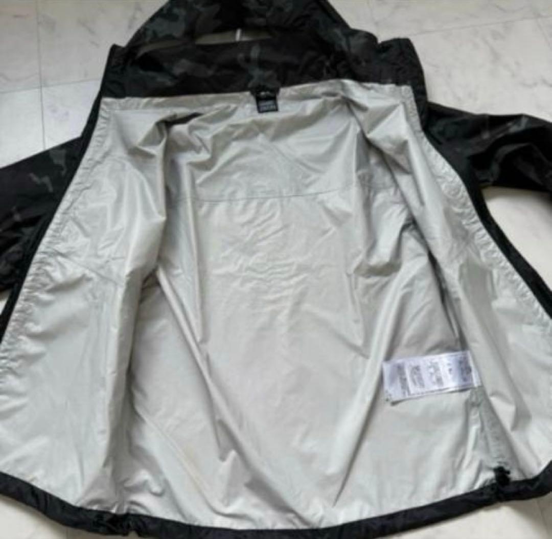 DAIWA DR-3823 レインマックス レインスーツブラックカモ M