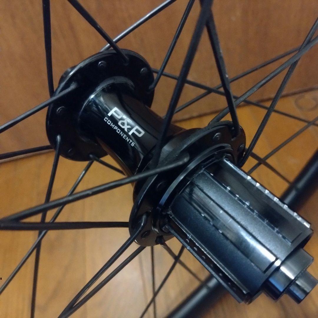 P&P BLACK LYCAON NEO カーボンホイール リアのみ