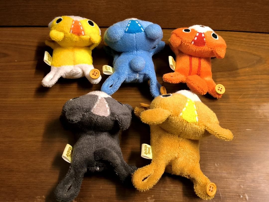 レア 平成レトロ バンダイ なかよしくたっぴーず ぬいぐるみ 5種セット
