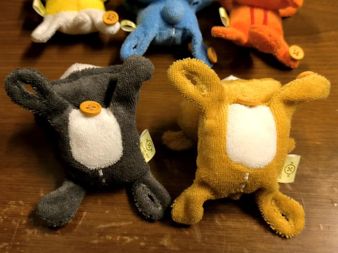 レア 平成レトロ バンダイ なかよしくたっぴーず ぬいぐるみ 5種セット