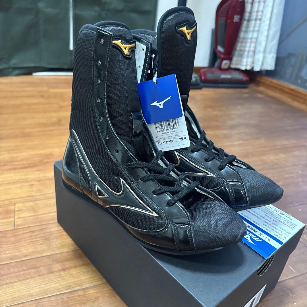 MIZUNO FINISHER MID ボクシングシューズ　26センチ　新品