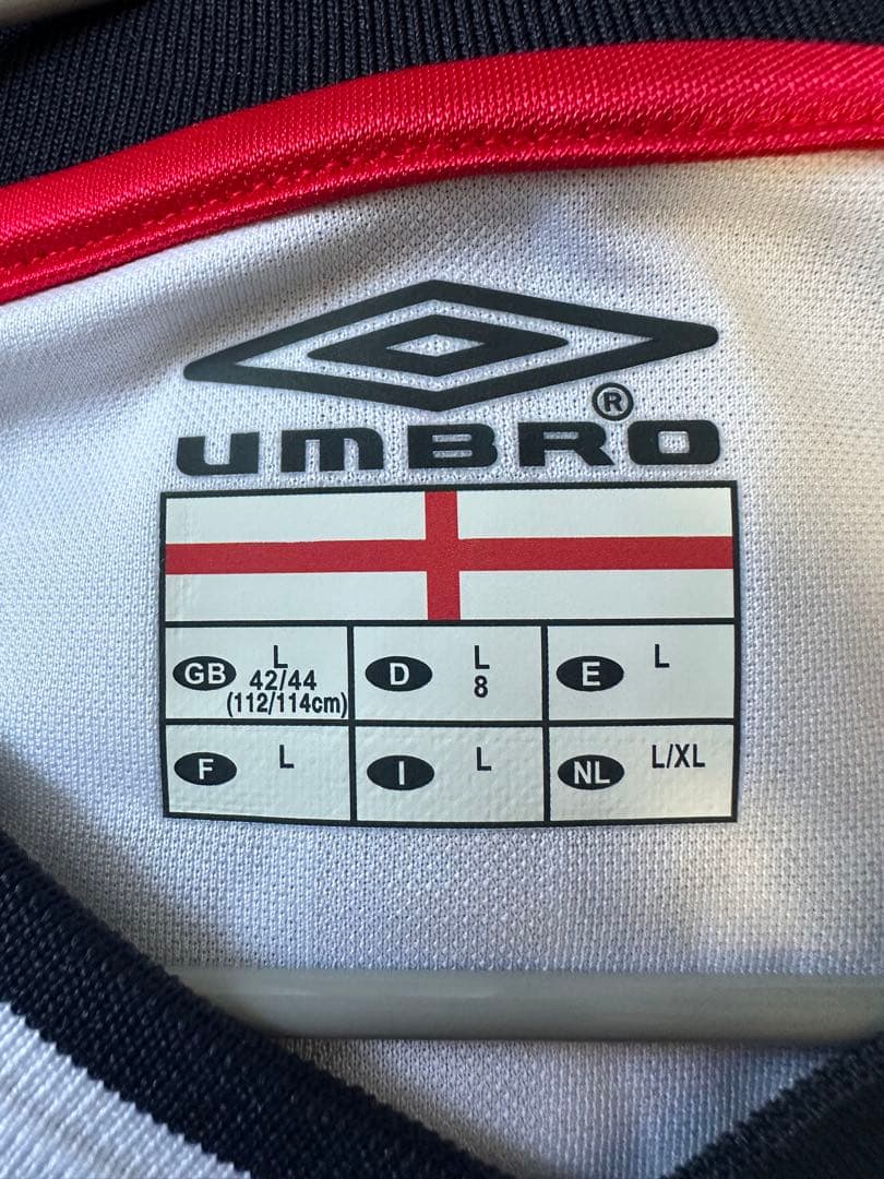 Umbro イングランド代表 ベッカム 7番 L/XL