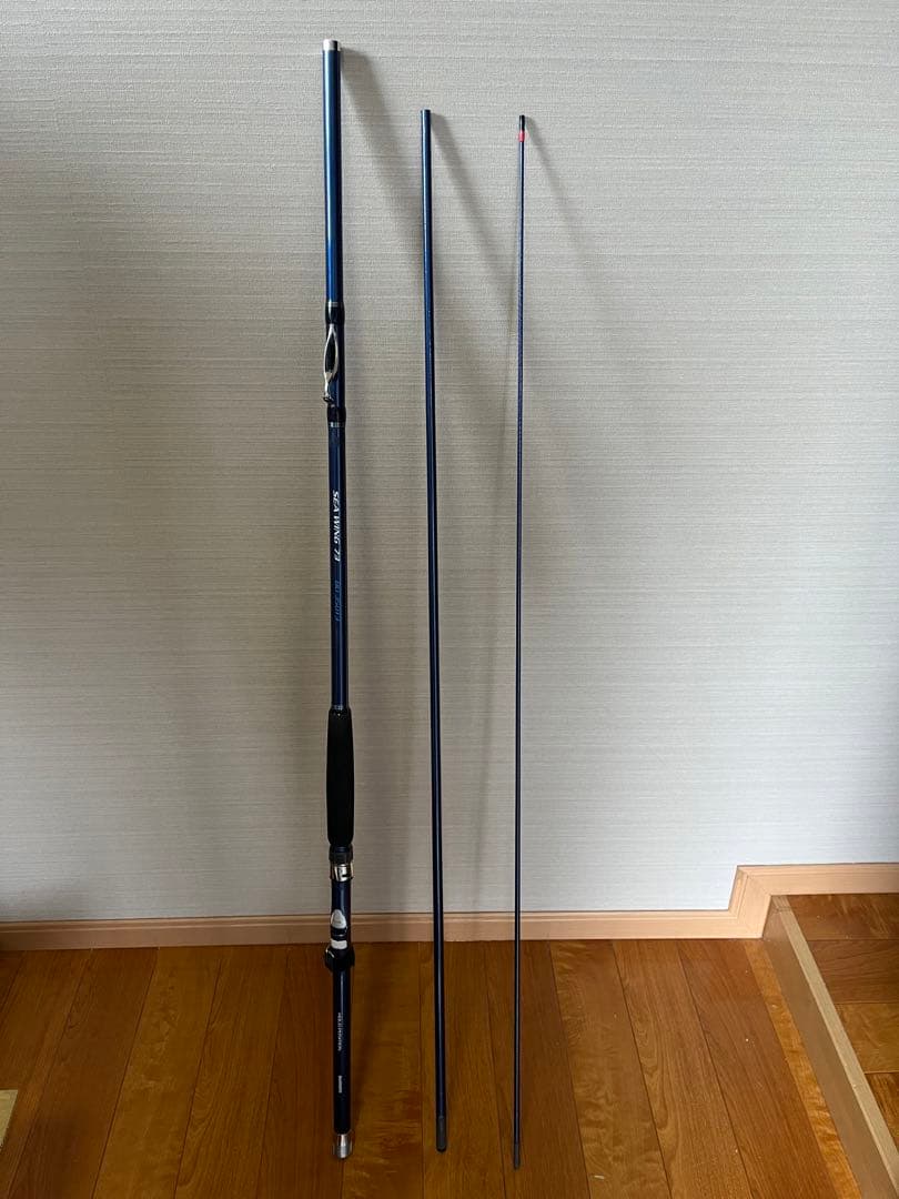 中古 SHIMANO 中通し ロッド 3本セット 玄海 SEAWING