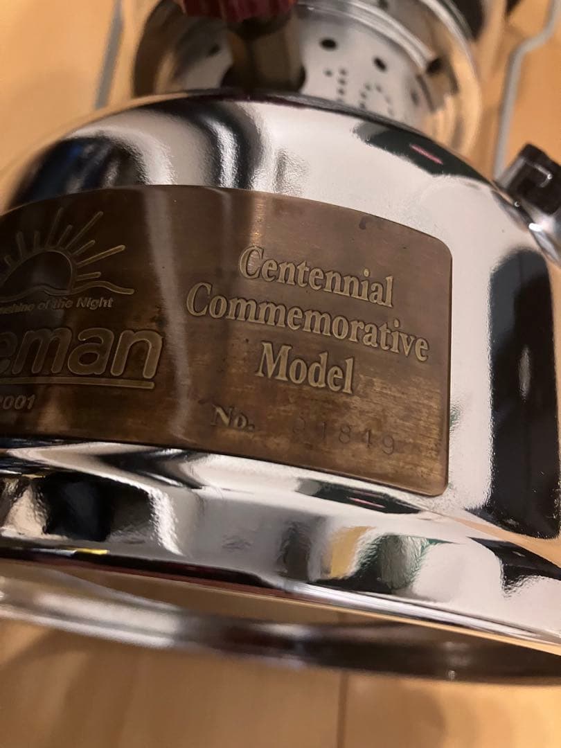 Coleman センテニアル 100周年 2001年4月製 ランタン 点灯確認済