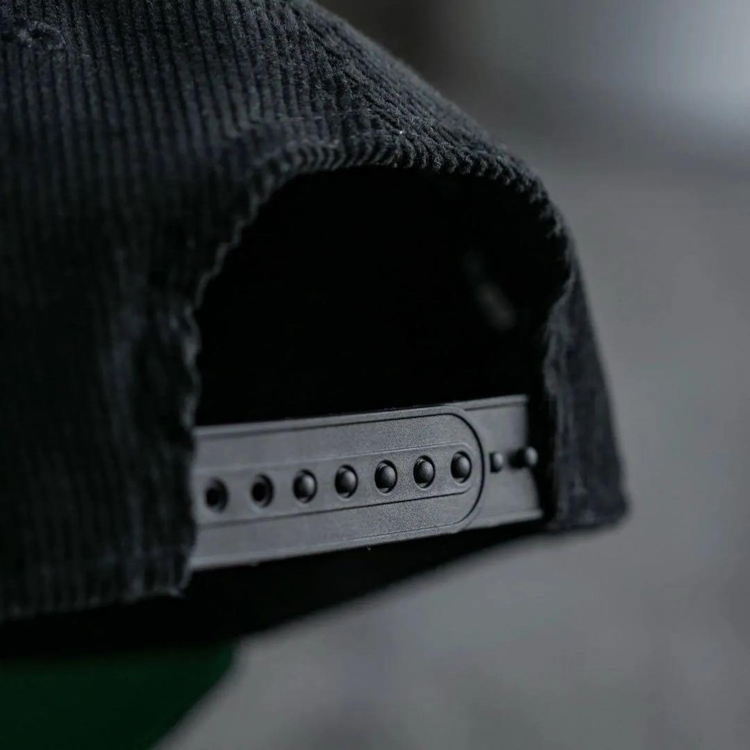 【値下げ】NEWERA ニューヨークヤンキースA-frame 黒コーデュロイ