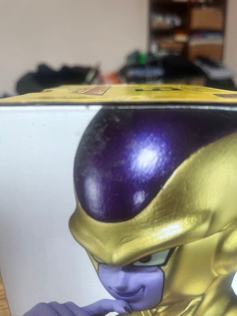 バランス悪い個体　ドラゴンボール一番くじ　ゴールデンフリーザ 台座無しで自立不可