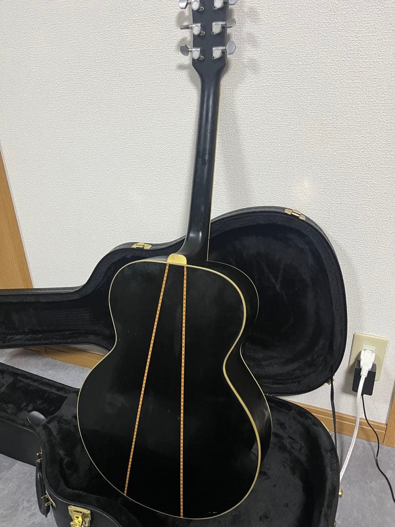 Morris アコースティックギター ブラック