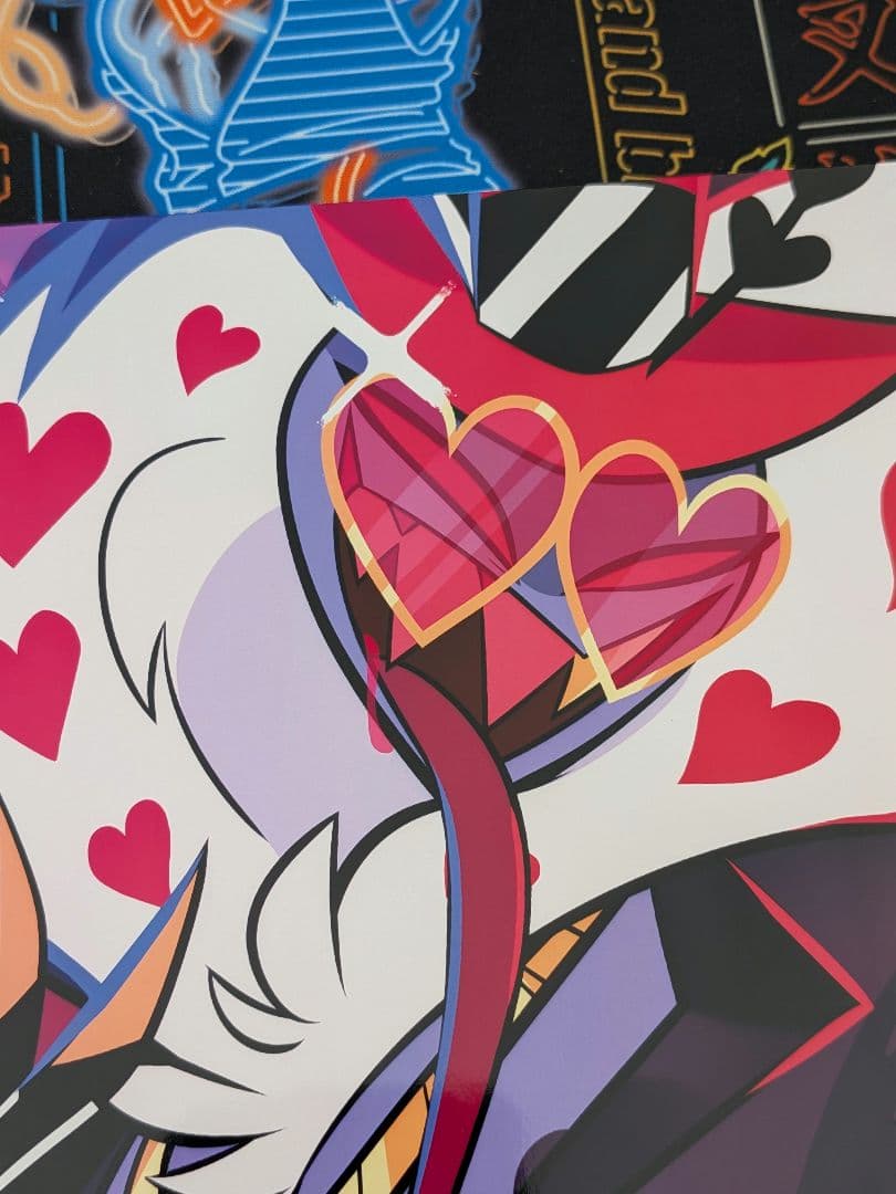Hazbinhotel VALENTINO 8×10in サイン入りプリント