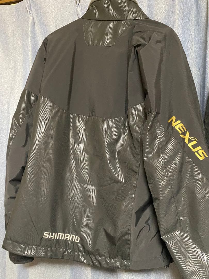 SHIMANO フィッシングスーツ ブラック 上下セット