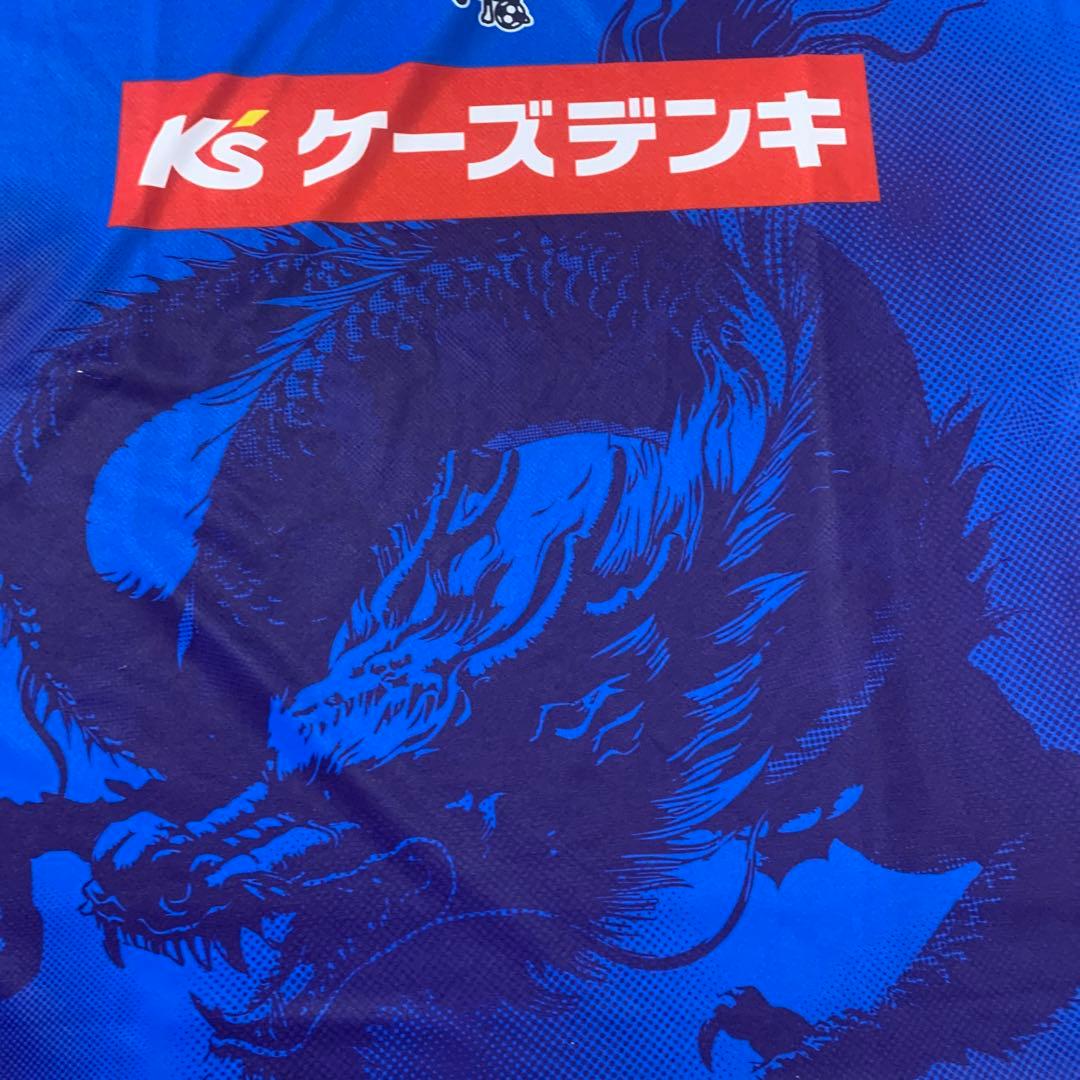 t*n様 青いドラゴンデザイン サッカーシャツ