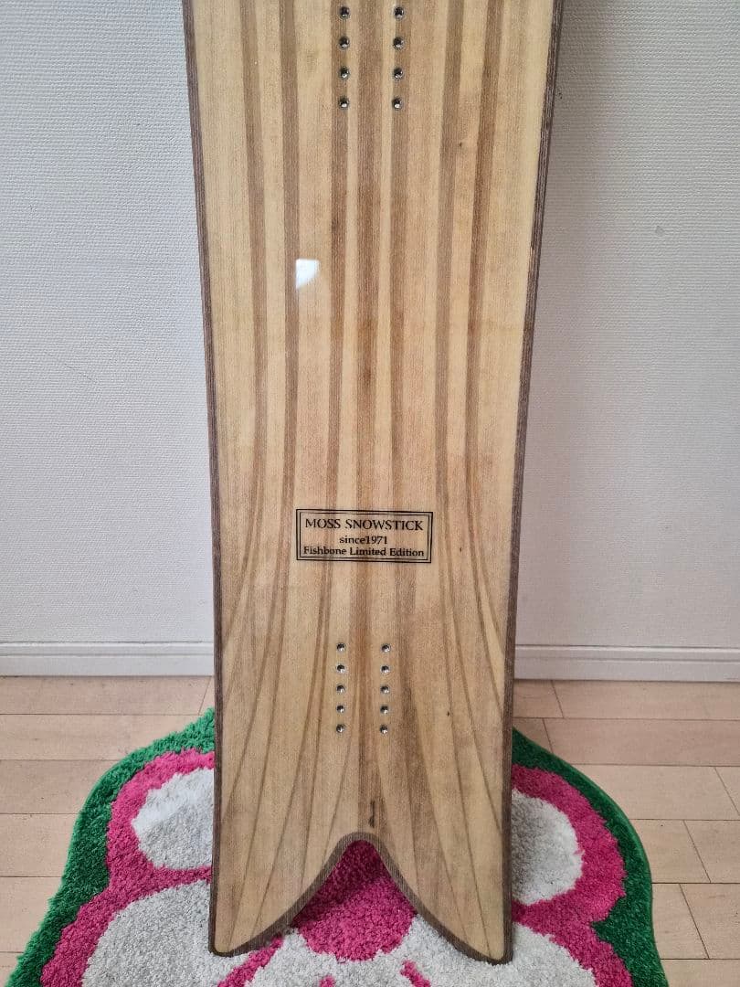 【希少】MOSS スノーボード スノースティック フィッシュボーン PQ54