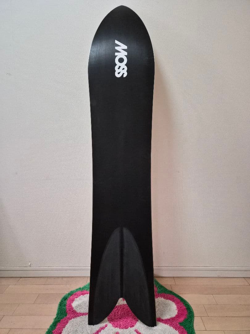 【希少】MOSS スノーボード スノースティック フィッシュボーン PQ54