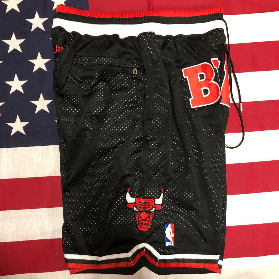 CHCAGO BULLS バスケットボールパンツ 黒