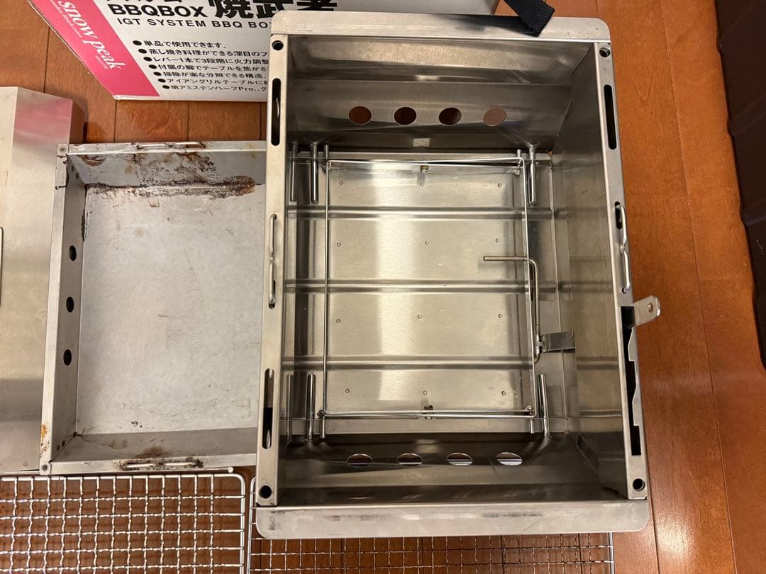 廃盤 スノーピーク BBQBOX 焼武者 CK-130