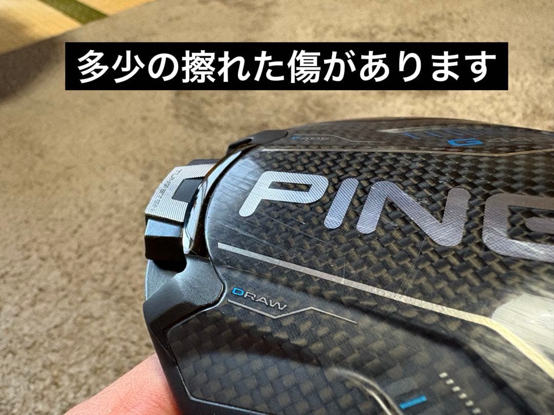 PING G440 Kドライバー 9度 ヘッドカバー付き (ヘッドのみ販売)