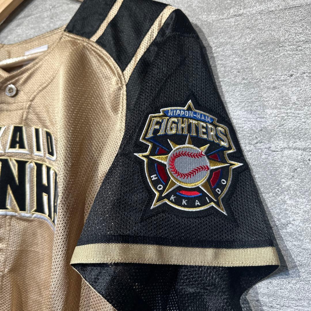 【美品】北海道日本ハム　ファイターズ　陽岱鋼　選手　ユニフォーム　ビジター　M