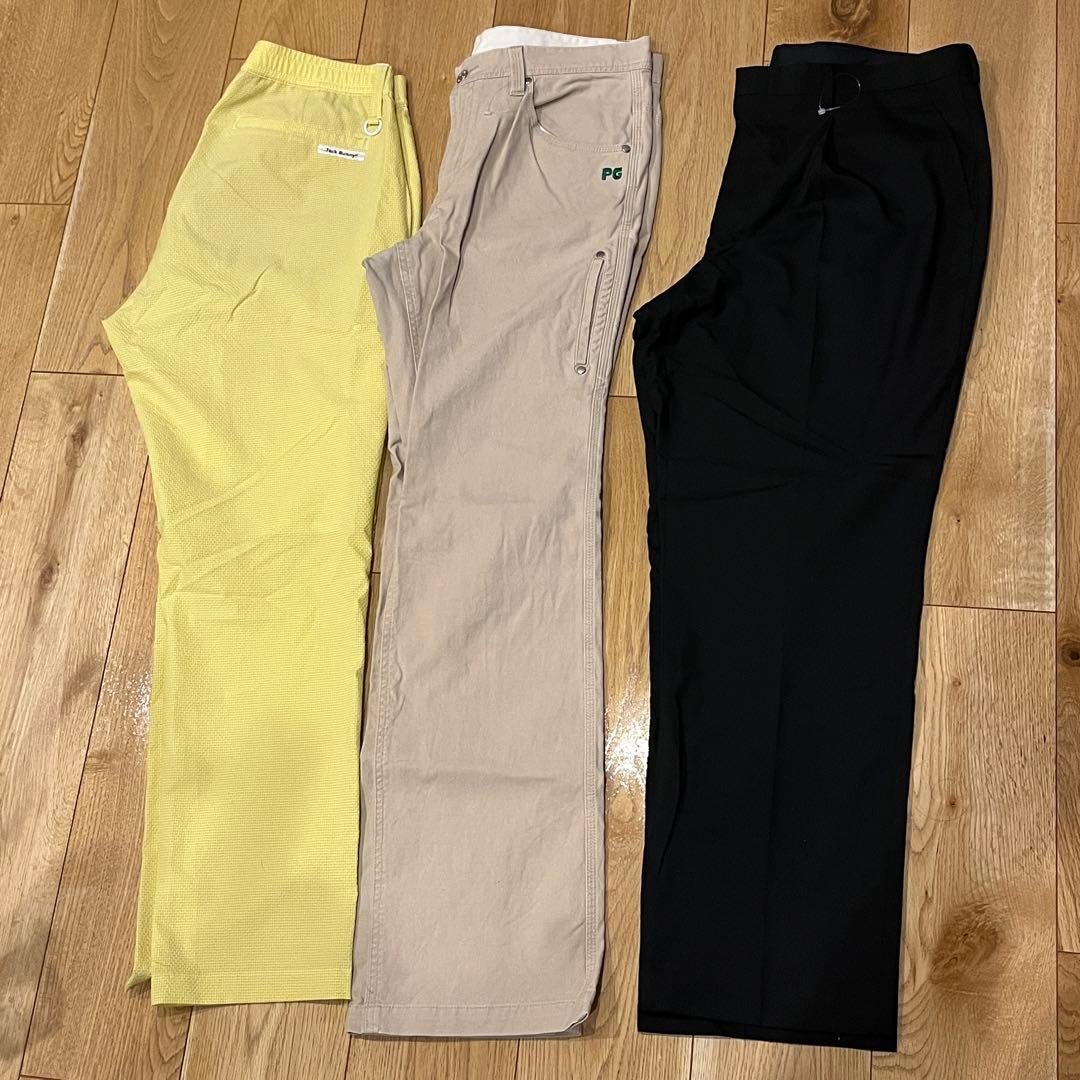 メンズ　XL 〜　ゴルフウェア　春夏秋冬　パンツ　まとめ売り　パーリーゲイツ
