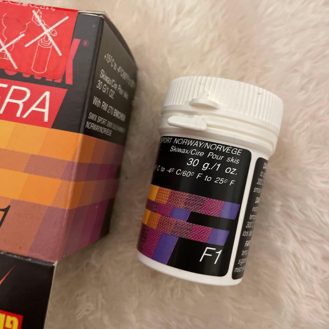 SWIX CERA F1 100%フッ素ワックス 高性能レーシングワックス