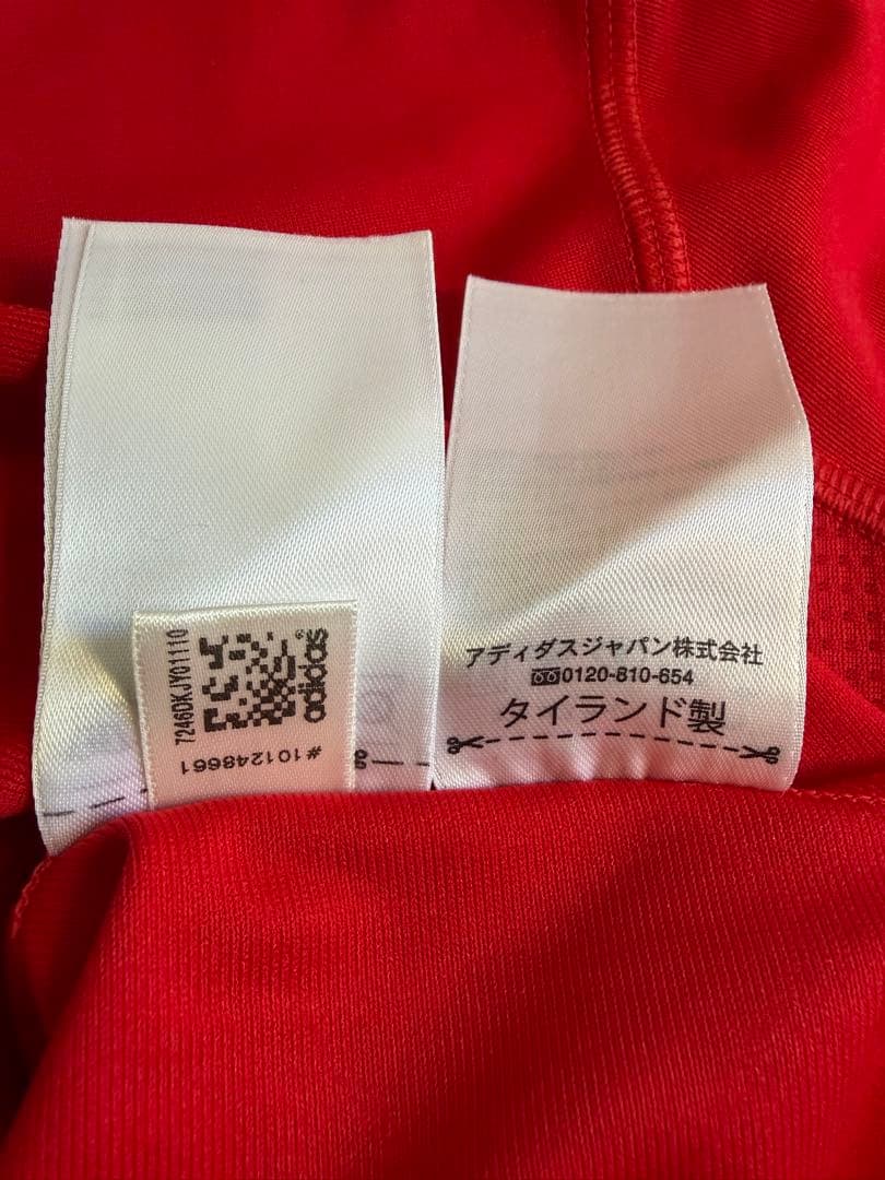adidas スペイン代表 ユニフォームダビド　ビジャ2010年