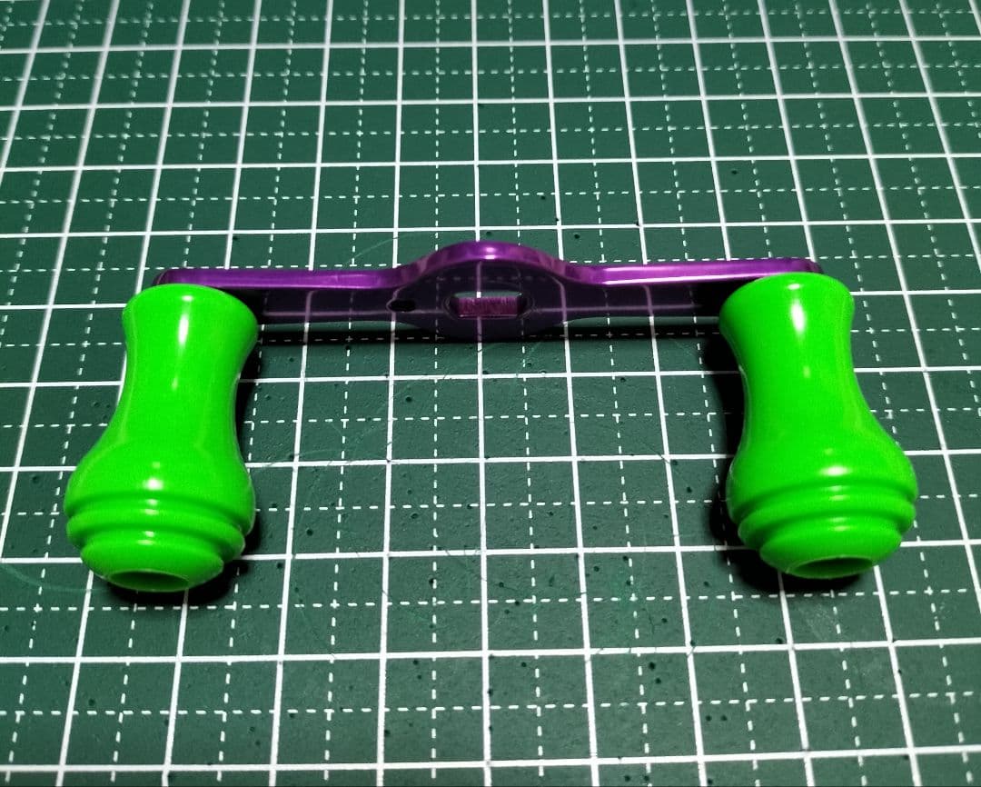 フロッグプロダクツ トイマシーン 純正ハンドル パープル グリーン