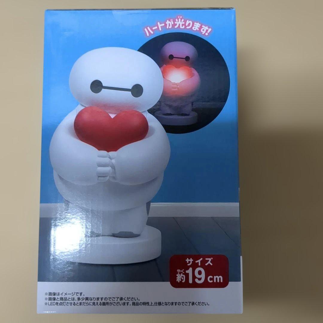 【5点】ディズニーキャラクター★ベイマックス★ソフビ★光るフィギュア★新品