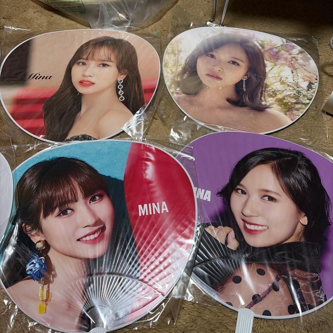 TWICE Mina ミナ うちわ セット(バラ売り可)