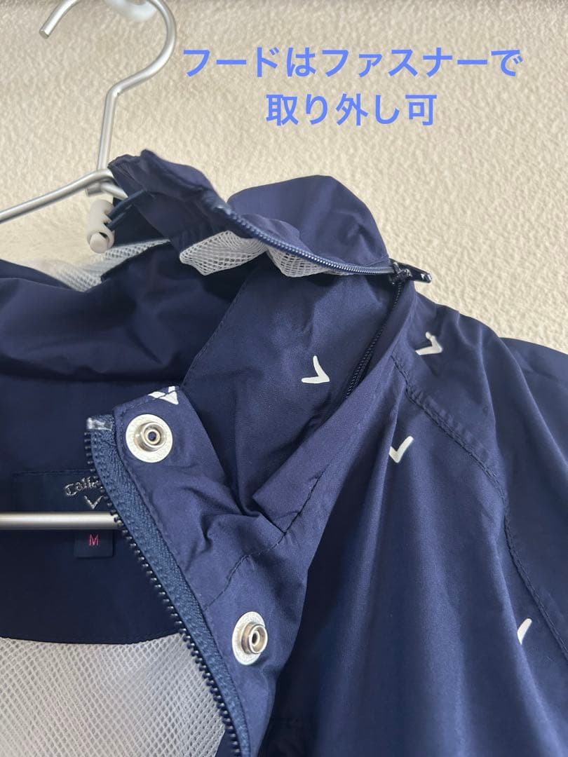 Callaway レディース レインウェア ネイビー