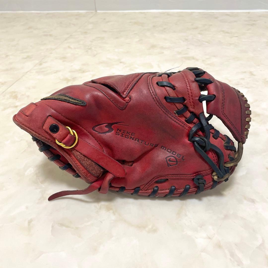 ⚾️ナイキ　シグネチャーモデル　軟式キャッチャーミット　JOH　城島健司　赤