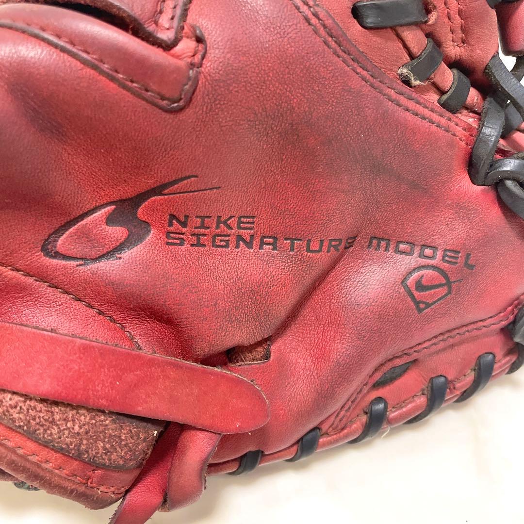 ⚾️ナイキ　シグネチャーモデル　軟式キャッチャーミット　JOH　城島健司　赤