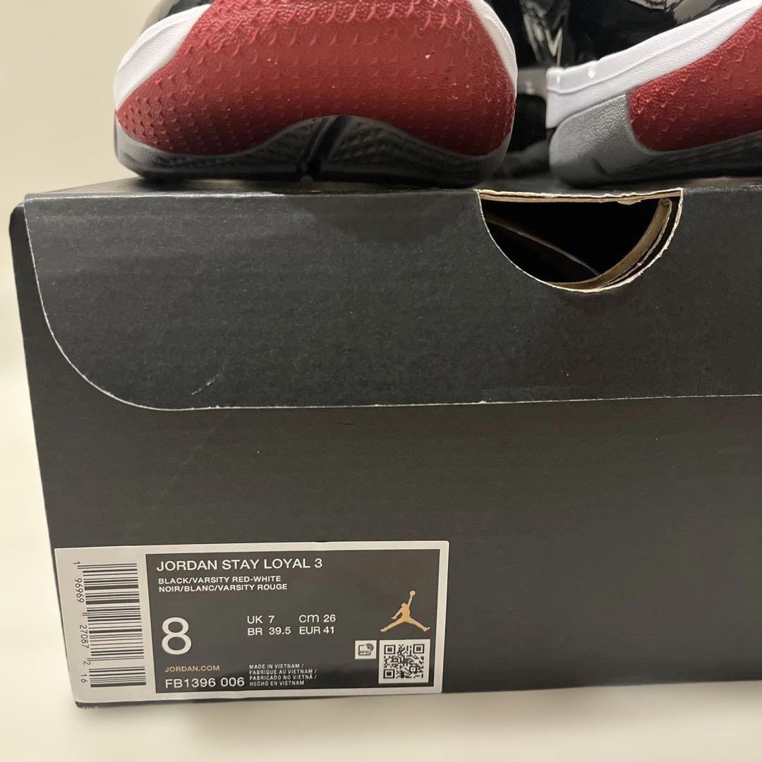 シューズ(男性用) JORDAN BRAND JORDAN STAY LOYAL 3 BLACK