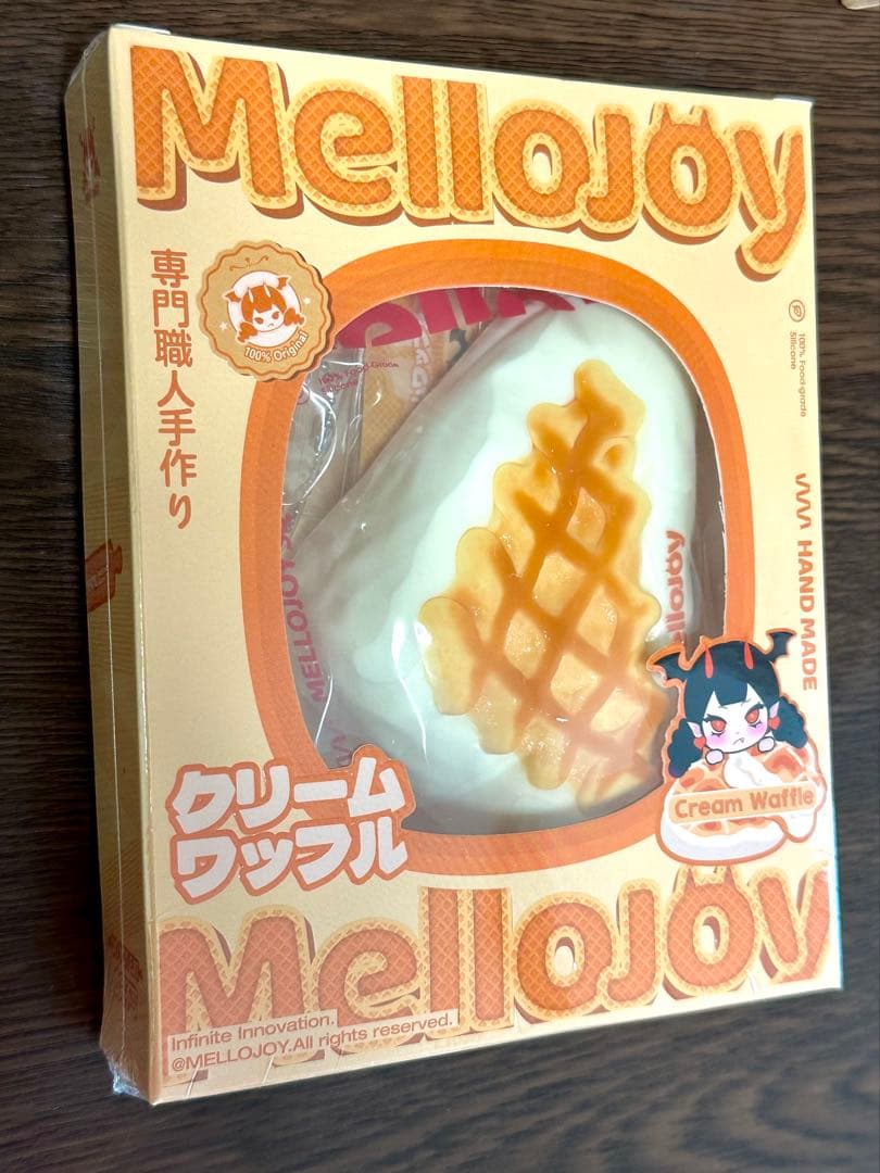 メロジョイ mellojoy クリームワッフル　三角　丸　新品未開封