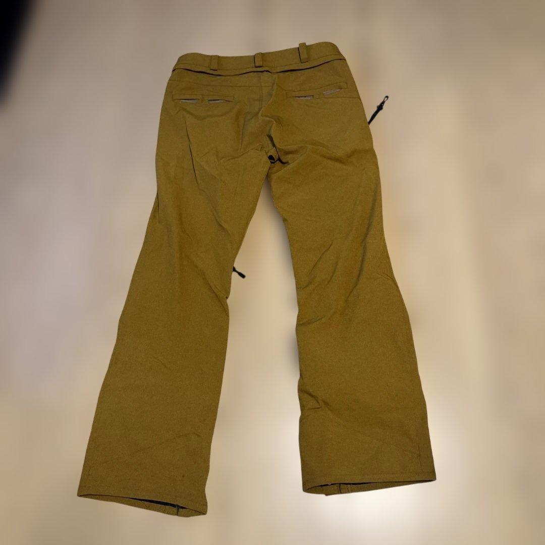 【VOLCOM】ボルコム　スノーボードパンツ メンズLサイズ　ブラウン