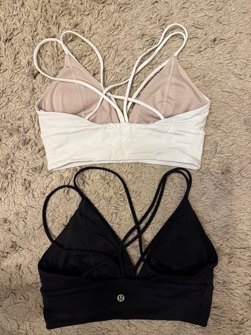 【Lululemon2枚セット】PushingLimitsBra サイズ6(S)