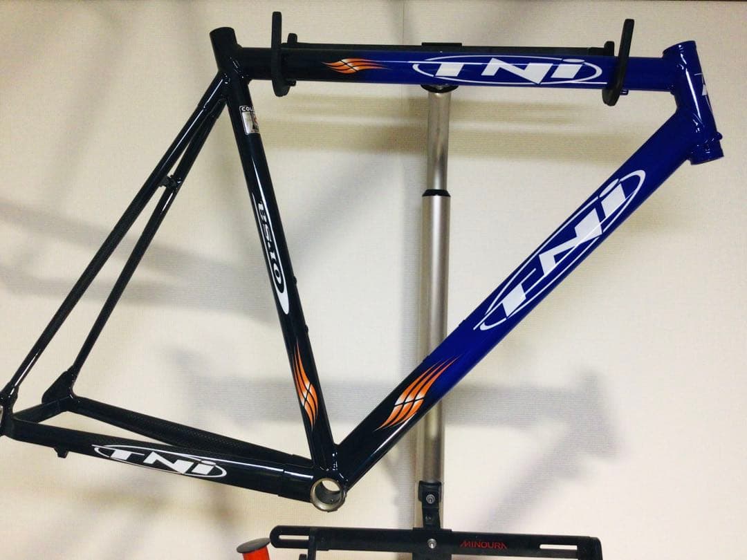 TNi アルミ&カーボン ロードバイクフレーム Corsa 未使用品 XL58❷
